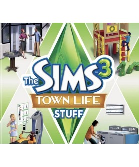 The Sims 3 + Town Life Stuff Pack Bundle Origin Key GLOBAL